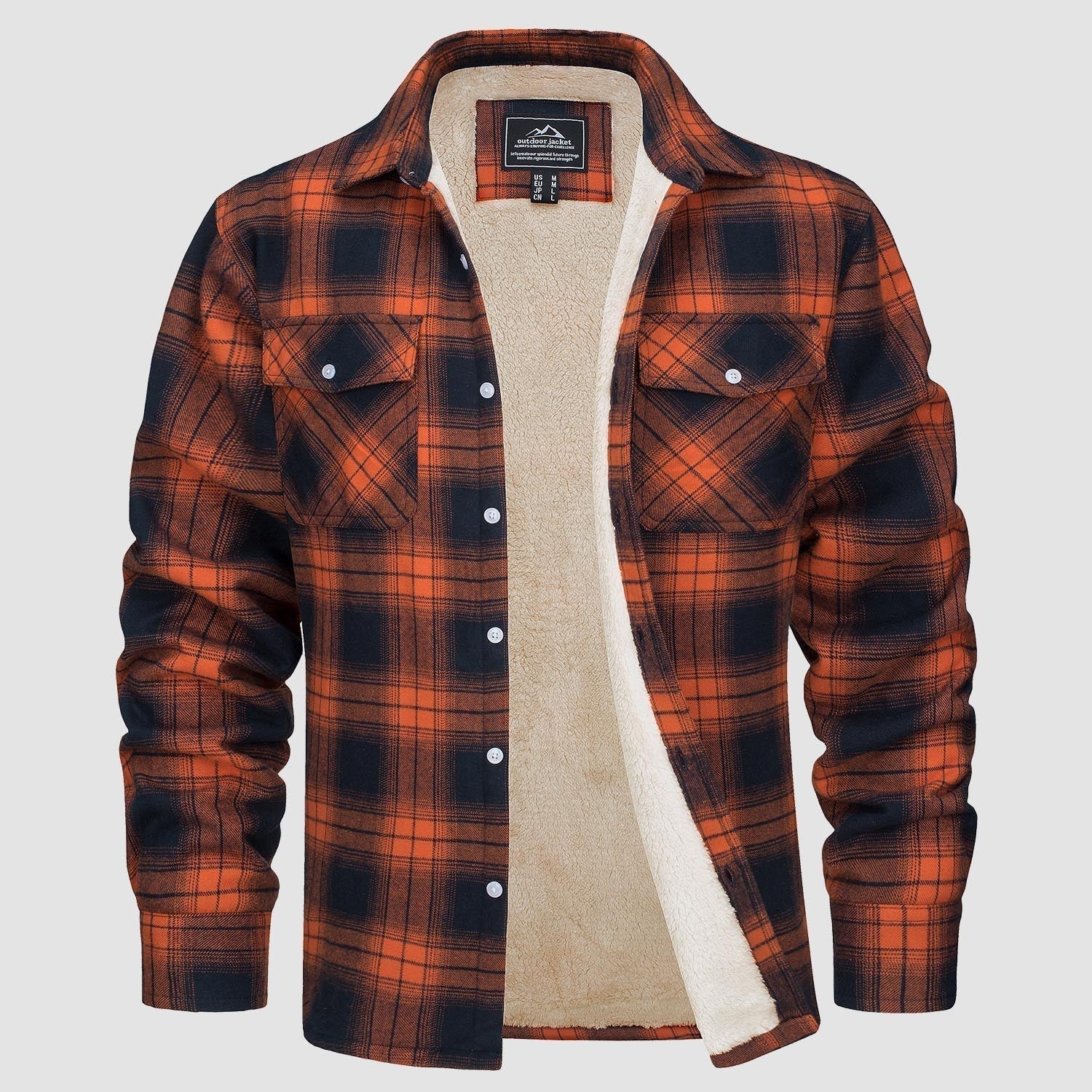 Léonard | Veste À Carreaux Chaleureuse