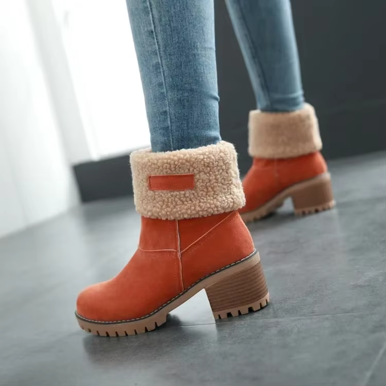 Nadine | Bottes Chaleureuses En Cuir Élégantes