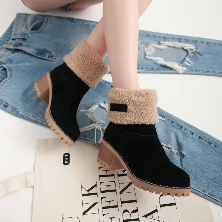 Nadine | Bottes Chaleureuses En Cuir Élégantes