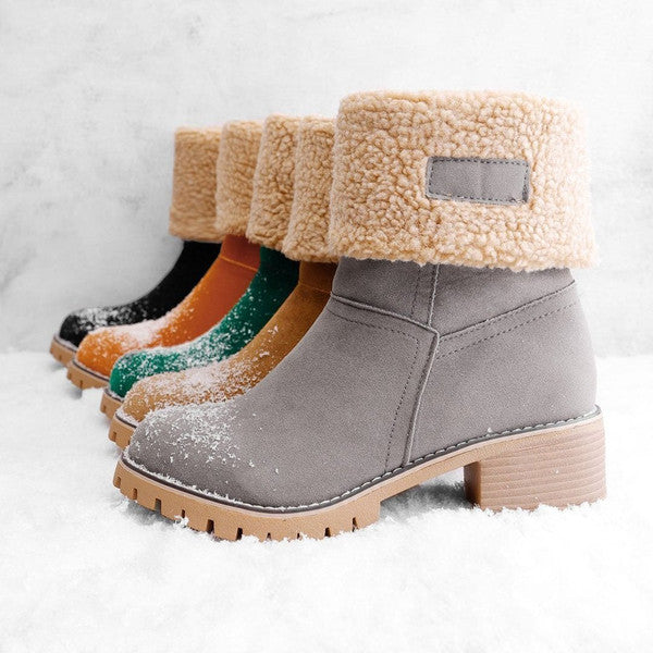 Nadine | Bottes Chaleureuses En Cuir Élégantes