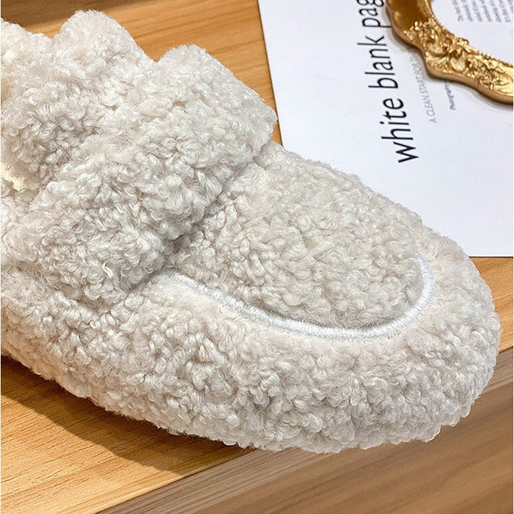 Mireille | Chaussons En Laine Doux