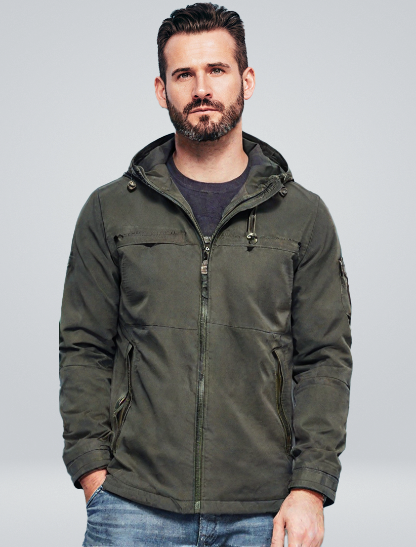 Dorian | Veste Chaleureuse avec Doublure Douce pour Hommes