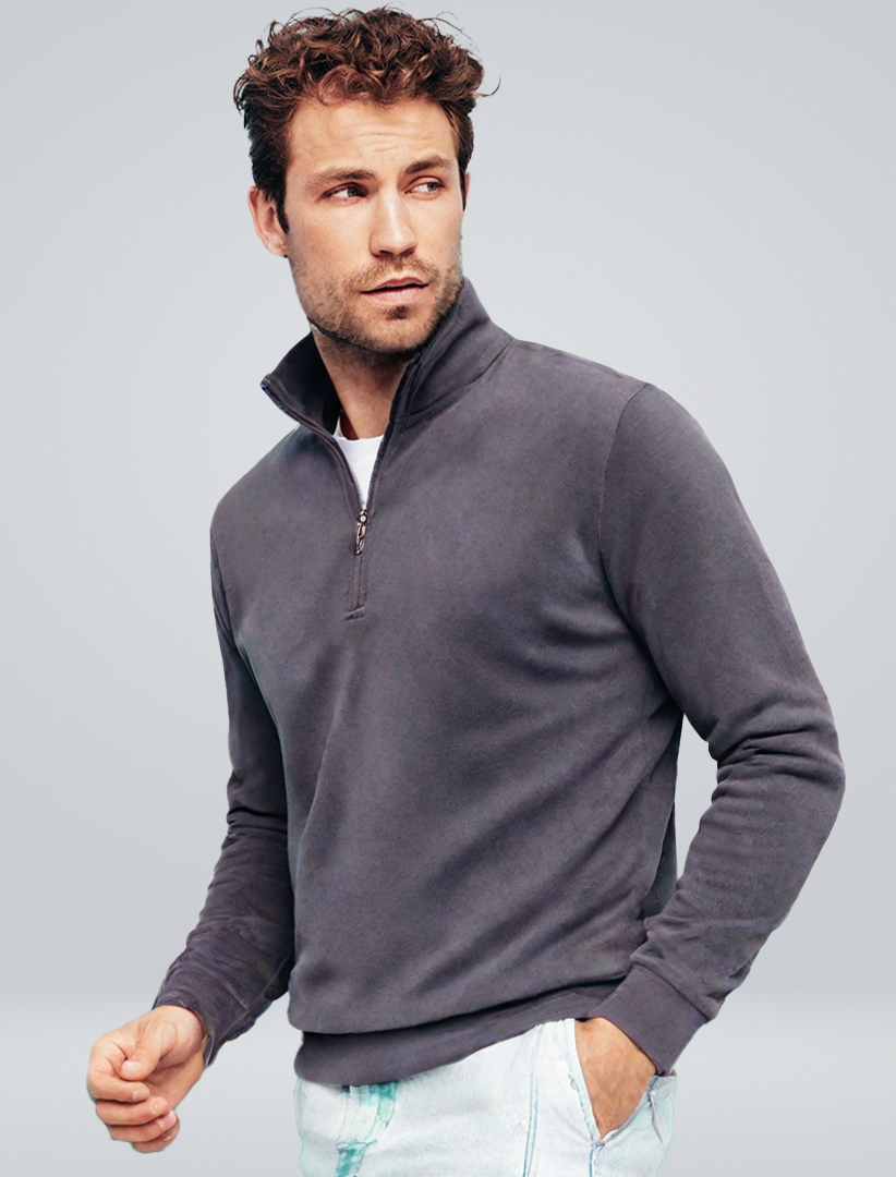 Étienne | Pull Col En Fleece Chaleureux