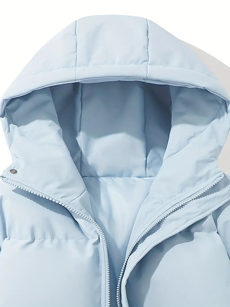 Flavie | Veste D'hiver Doublée avec Capuche
