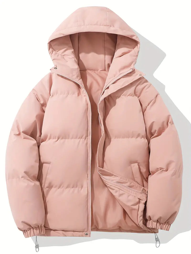 Flavie | Veste D'hiver Doublée avec Capuche