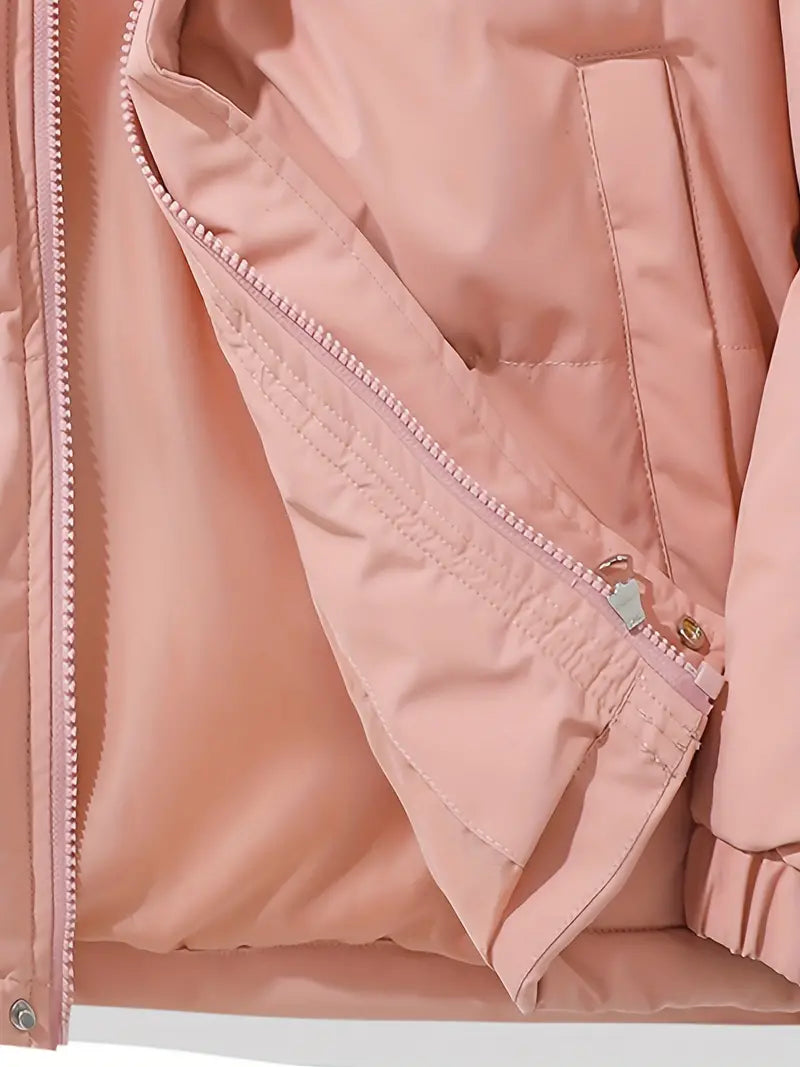 Flavie | Veste D'hiver Doublée avec Capuche