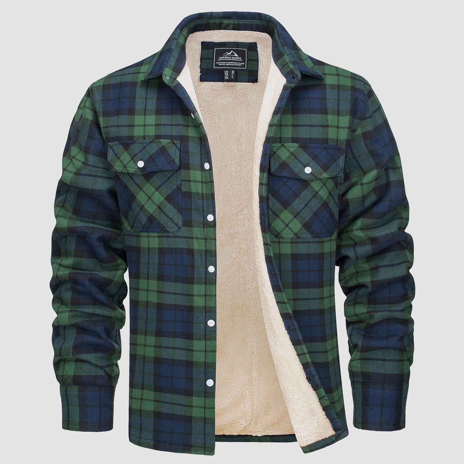 Léonard | Veste À Carreaux Chaleureuse