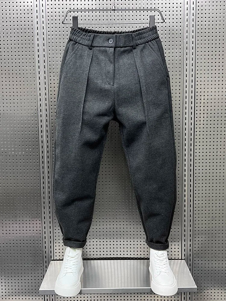 Vallier | Pantalon élégant à motifs mélangés