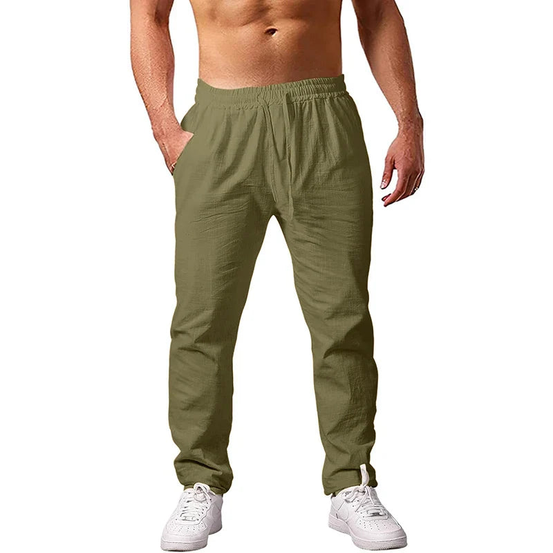 Vallier | Pantalons Légers en Lin pour Hommes
