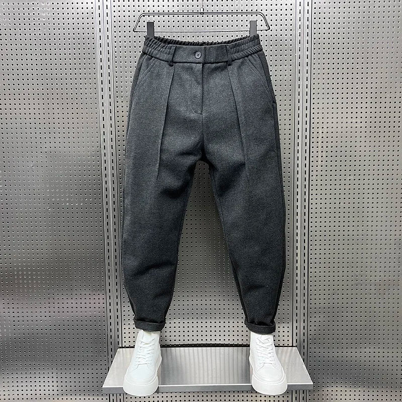 Vallier | Pantalon élégant à motifs mélangés