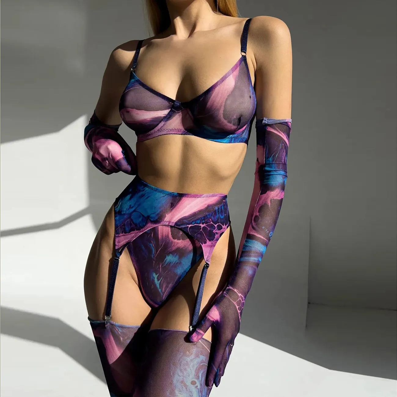 Vallier | Magnifique Ensemble Lingerie 5 Pièces
