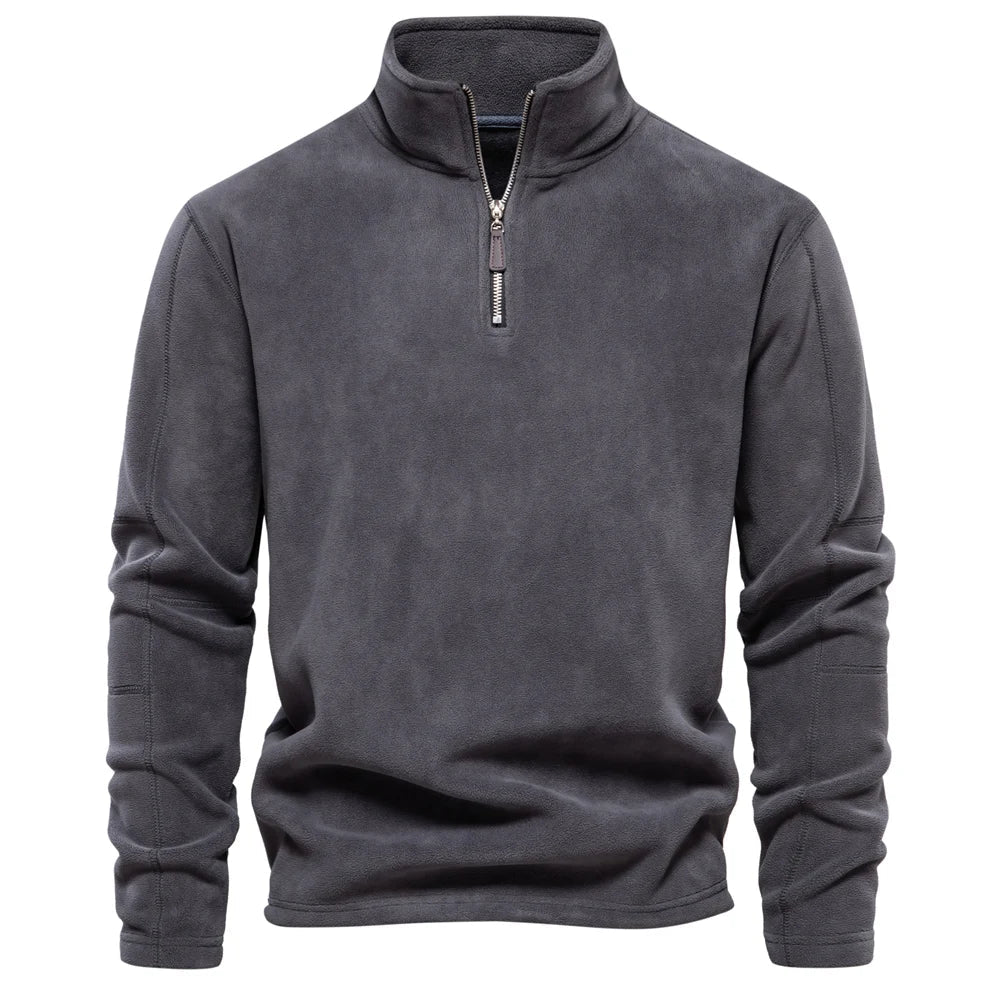 Étienne | Pull Col En Fleece Chaleureux