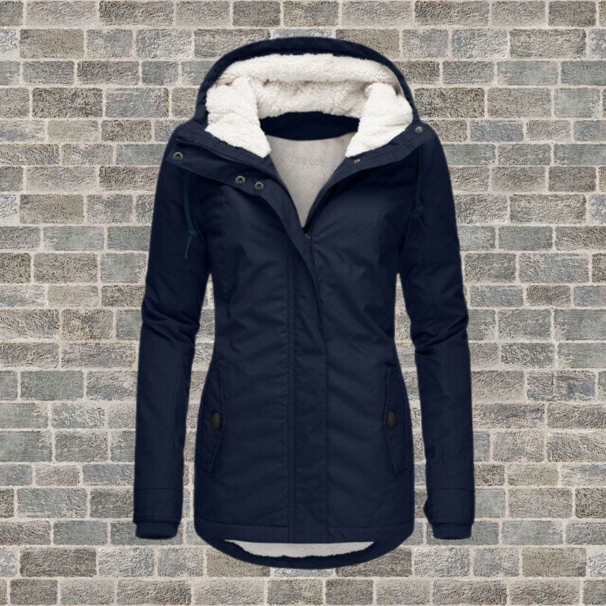 Jacqueline | Veste Confortable D'hiver Avec Sherpa