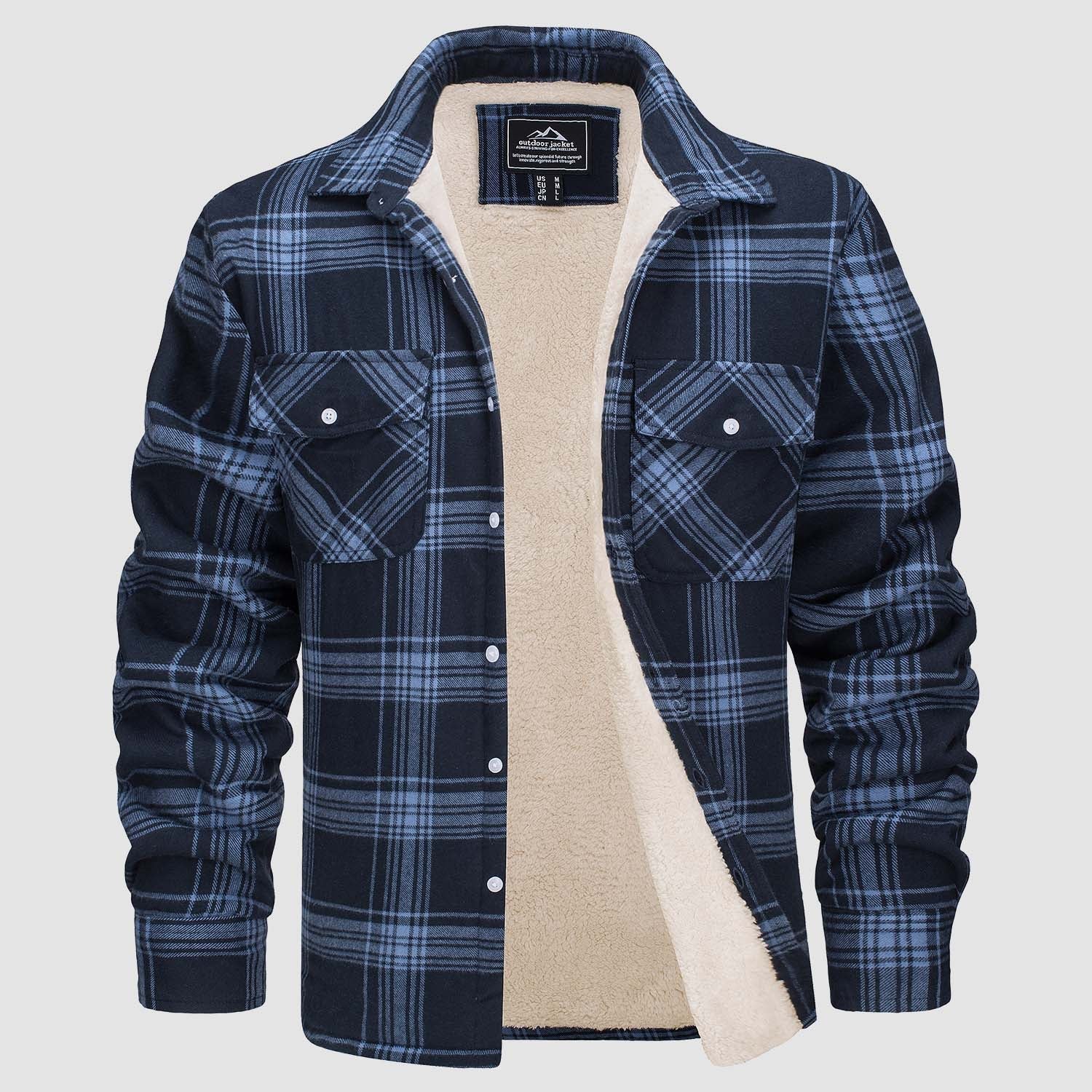 Léonard | Veste À Carreaux Chaleureuse
