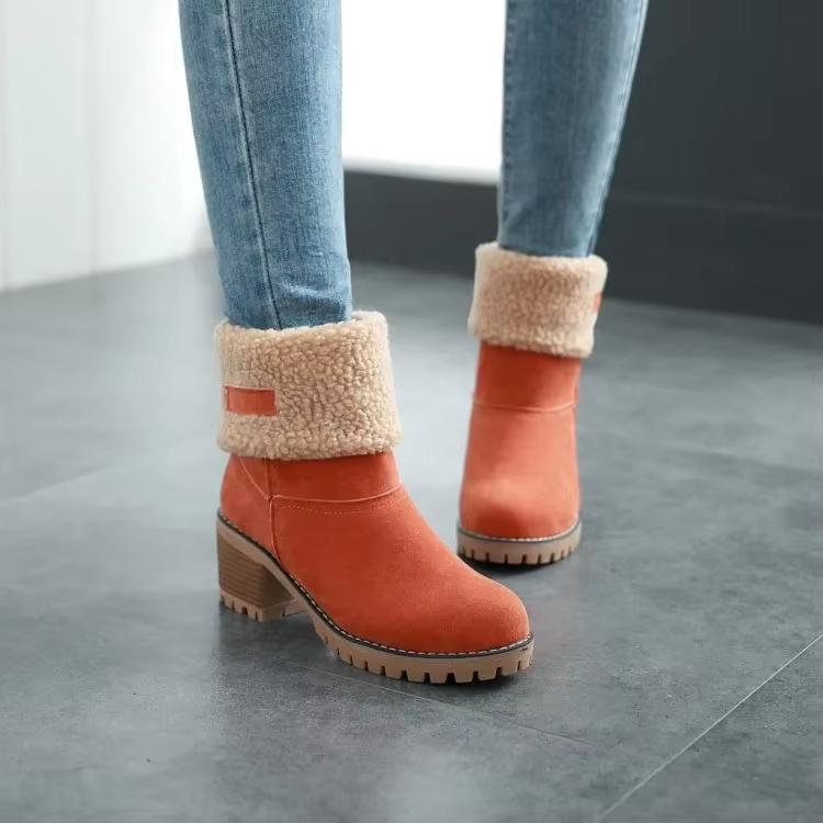 Nadine | Bottes Chaleureuses En Cuir Élégantes