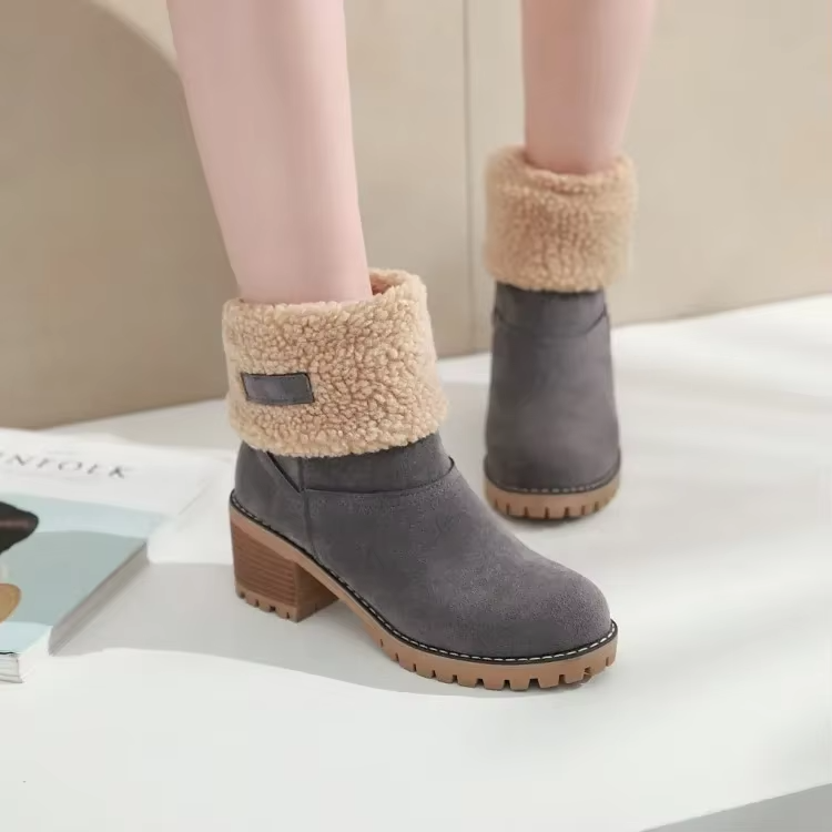 Nadine | Bottes Chaleureuses En Cuir Élégantes