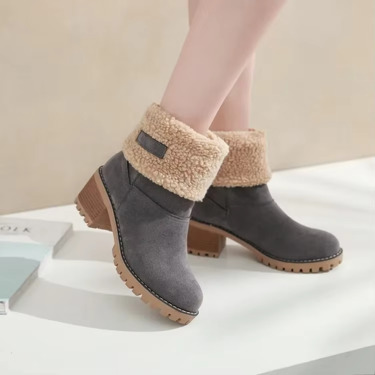 Nadine | Bottes Chaleureuses En Cuir Élégantes