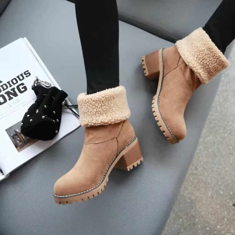 Nadine | Bottes Chaleureuses En Cuir Élégantes