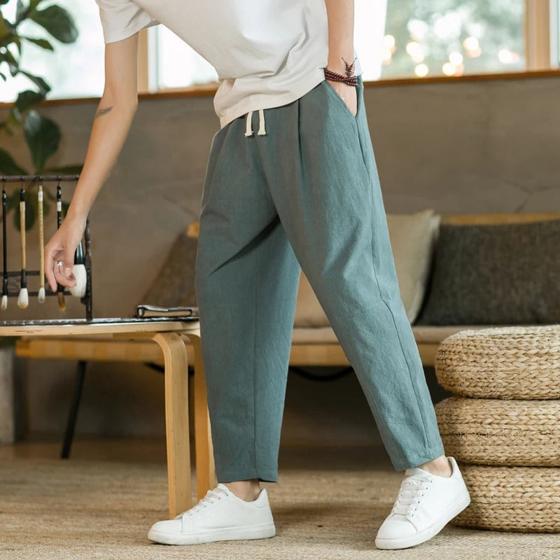 Vallier | Pantalons d'été en Lin (1+1 GRATUIT)